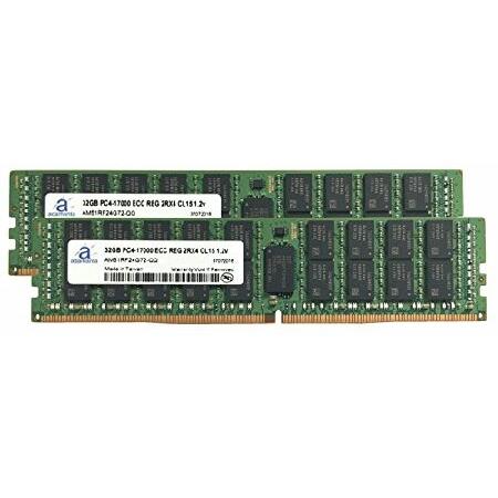 64GB(32GB x 2) DDR4メモリ サーバー用 Adamanta 64 GB ( 2 x 32gb )サーバーメモリアップグレードforサーバ