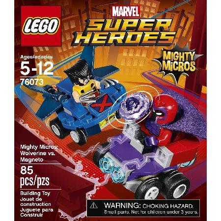 レゴ LEGO Super Heroes Mighty Micros: Wolverine Vs. Magneto 76073 Building Kit_1
