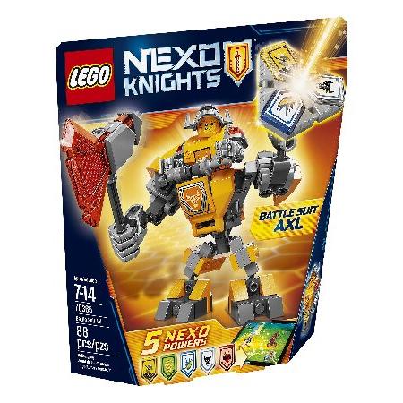 60本 LEGO（レゴ） LEGO Nexo Knights Battle Suit Axl 70365 Building Kit