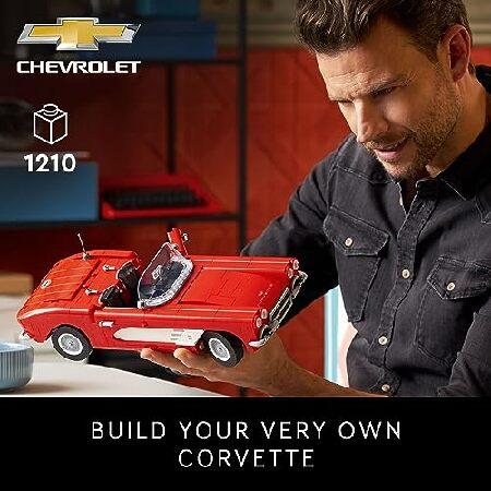 レゴ LEGO Icons Corvette Model Car Kit - Buildable DIY Classic Corvette Set for Adults， Ages 18+ - Gift for Car Lovers， Him and Her - 10321_1