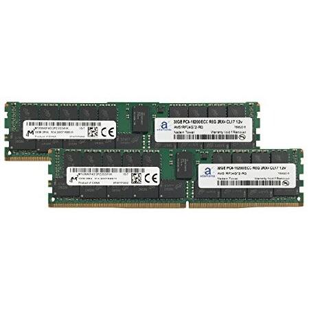 Micron Original 64GB (2x32GB) サーバーメモリアップグレード Quanta