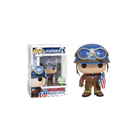 Funko Pop! Marvel #219 Captain America: The First Avenger Captain America (2017 Spring Convention Exclusive) : Buy Online at Best Price in KSA - Souq is now