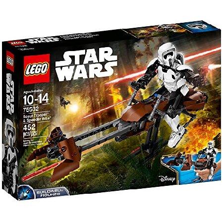 レゴ LEGO Star Wars Scout Trooper ＆ Speeder Bike 75532 Building Kit_4