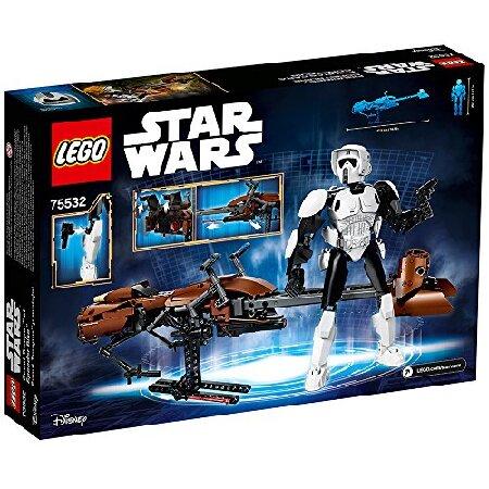 レゴ LEGO Star Wars Scout Trooper ＆ Speeder Bike 75532 Building Kit_5