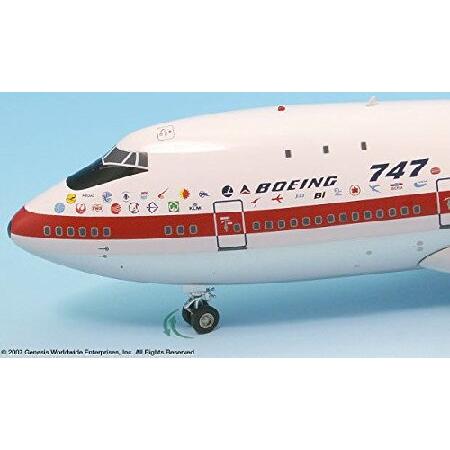 Rollout Livery Boeing 747-100 飛行機ミニチュアモデル N7470