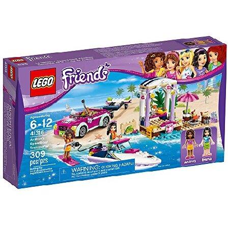 LEGO フレンズ アンドレアのスピードボートトランスポーター 41316 組み立てキット (309ピース)