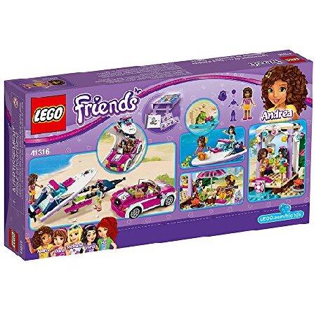 LEGO フレンズ アンドレアのスピードボートトランスポーター 41316 組み立てキット (309ピース)