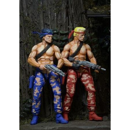 ネカ 魂斗羅 / コントラ 7インチ アクションフィギュア 2パック ビル ＆ ランス (ビデオゲーム アピアランス ver.) / NECA CONTRA 2PACK BILL ＆ LANCE (VIDEO G