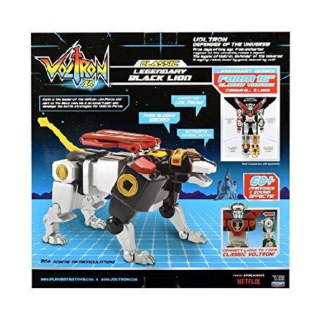 ボルトロン 1984 クラシックシリーズ レジェンダリー デラックス エレクトロニック アクションフィギュア ブラックライオン / VOLTRON 1984 CLASSIC ELECTRONIC