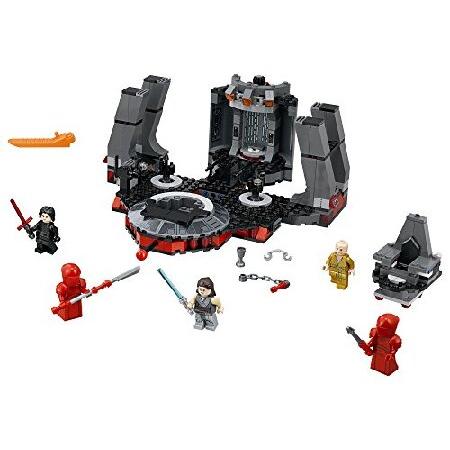 レゴ LEGO Star Wars Snoke's Throne Room Building Kit (492 Piece)， Multicolor_1