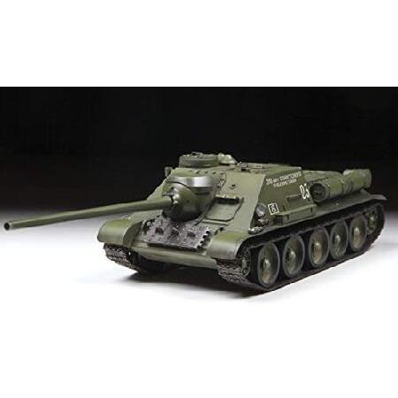 ズベズダ 1/35 ソ連軍 SU-100 ソビエト自走砲 プラモデル ZV3688