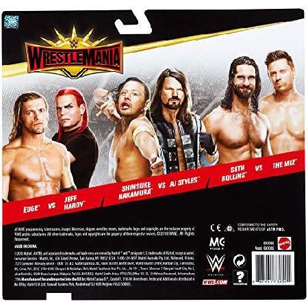 WWEジェフハーディvsエッジ、プレイセット2ペルソナギ、15 cm、GDC03の画像