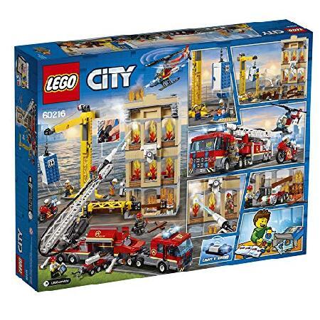 レゴ LEGO City Downtown Fire Brigade 60216 Building Kit (943 Pieces)の画像
