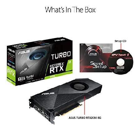 ASUS（エイスース） ASUS NVIDIA Turbo RTX 2080 8GB GDDR6 HDMI