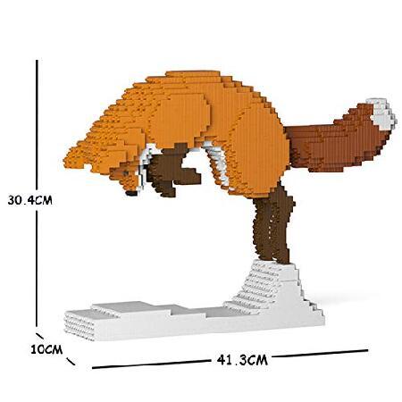 JEKCA Fox 04S | プラスチック製積み木 | 対象年齢14歳以上