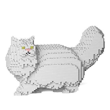 JEKCA ジェッカブロック ペルシャ猫 ホワイト 02S-M01_5