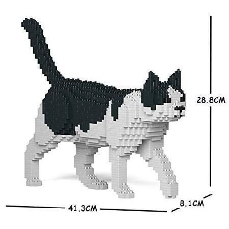 JEKCA ジェッカブロック 白黒猫 11S-M02 Sculptor ネコ Sculptor_1