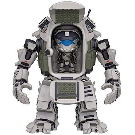 Funko Atlas ＆ Pilot: Titanfall 2 x デラックスPOP! ゲーム ビニールフィギュア + ビデオゲーム テーマ トレーディングカード バンドル [#131 / 00013]_1