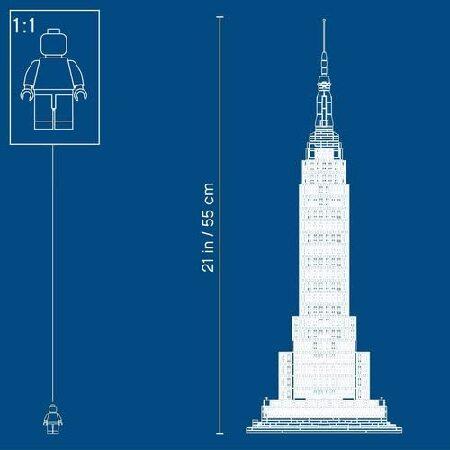 LEGO（レゴ） アーキテクチャー エンパイア・ステート・ビルディング 