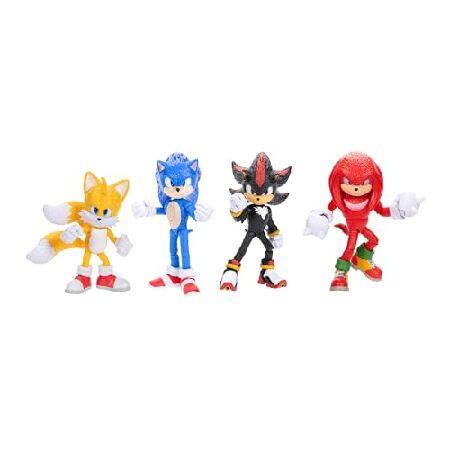 ソニック3 映画 - 5インチのフィギュアマルチパック。 : テクノ