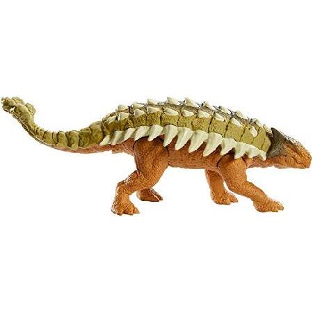 マテル　ジュラシックワールド　アンキロサウルス　廃盤　未開封 ジュラシック・ワールド アクションフィギュア ほえる！アンキロ