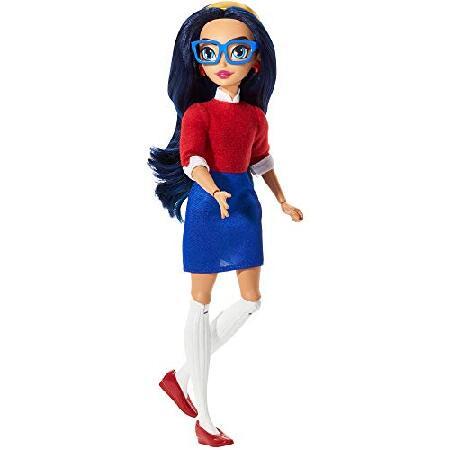 DC SUPER HERO GIRLS， Wonder Woman Teen to Super Hero Life Action Doll (approx.11-in) with Outfits and 9 Removable Accessories， Fully Articulated for A_2