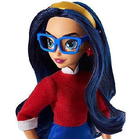 DC SUPER HERO GIRLS， Wonder Woman Teen to Super Hero Life Action Doll (approx.11-in) with Outfits and 9 Removable Accessories， Fully Articulated for A_4