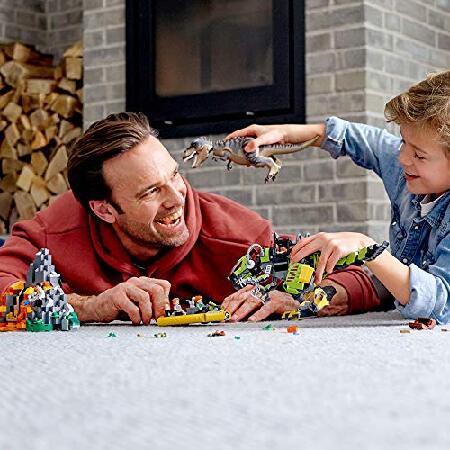 レゴ LEGO Jurassic World T. rex vs Dino Mech Battle 75938 (716 Pieces)の画像