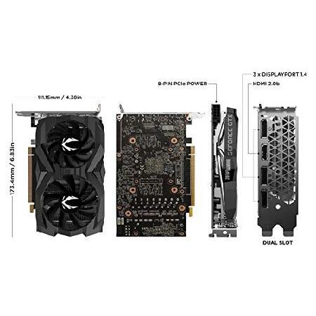 ZOTAC（ゾタック） ZOTAC Gaming GeForce GTX 1660 6GB GDDR5 192
