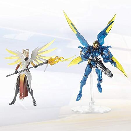 Overwatch Ultimates シリーズ Pharah and Mercy デュアルパック 6インチスケール コレクタブルアクションフィギュア アクセサリー付き ブリザードビデオゲーム_1