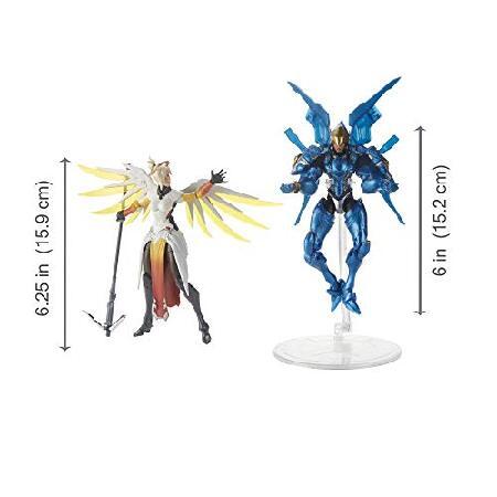 Overwatch Ultimates シリーズ Pharah and Mercy デュアルパック 6インチスケール コレクタブルアクションフィギュア アクセサリー付き ブリザードビデオゲーム_2