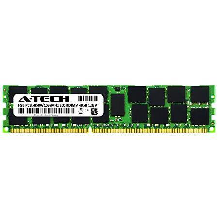 A-Tech 8GB RAM Replacement for IBM 46C7482 | DDR3/DDR3L 1066MHz PC3L-8500R 4Rx8 1.35V ECC RDIMM Registered 240-Pin DIMM Memory Module_1