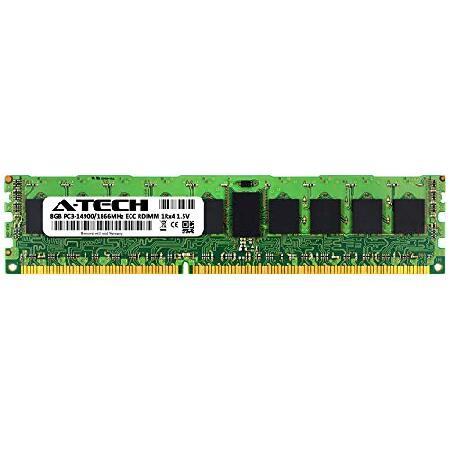 A-Tech 8GB RAM Replacement for HP 731761-B21 | DDR3 1866MHz PC3-14900R 1Rx4 1.5V ECC RDIMM Registered 240-Pin DIMM Memory Module_1
