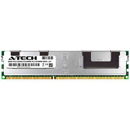 A-Tech 32GB RAM Replacement for Micron MT72JSZS4G72PZ-1G4E2HG | DDR3 1333MHz PC3-10600R 4Rx4 1.5V ECC RDIMM Registered 240-Pin DIMM Memory Module
