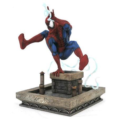 DIAMOND SELECT TOYS Marvel Gallery: Spider-Man ('90S Version) PVC Figure， Multicolor， 8 inches_2