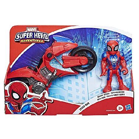 Playskool Heroes Sha Mega Mini Motorcycle Spidermanの画像