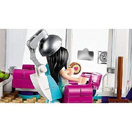 LEGO Friends Heartlake City Play Hair Salon Fun Toy 41391 Building Kit， Featuring LEGO Friends Character Emma， New 2020 (235 Pieces)_4
