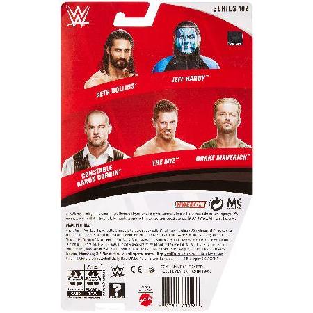 WWE コンスタブルコービン ベーシックシリーズ #102 アクションフィギュア 6インチスケール 関節＆リングギア付きの画像