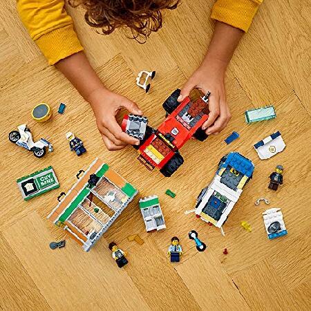 レゴ LEGO City Police Monster Truck Heist 60245 Police Toy， Cool Building Set for Kids， New 2020 (362 Pieces)_5
