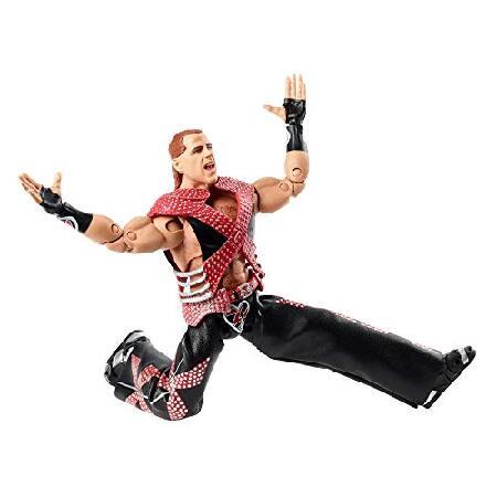 WWE Ultimate Edition 6-Inch Shawn Michaels Action Figure With Entrance Gear, Extra Heads ＆ Swappable Handsの画像