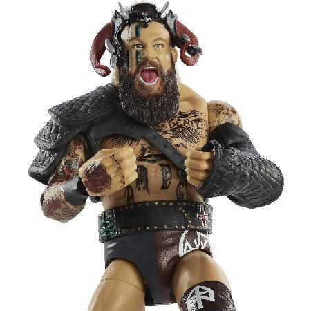 WWE Erik Elite Series #80 Deluxe Action Figure with Realistic Facial Detailing， Iconic Ring Gear ＆ Accessories_2