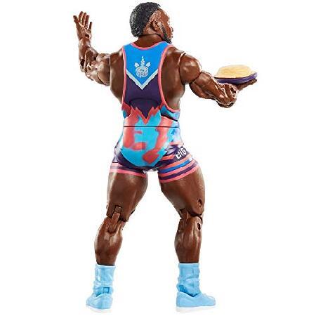 WWE Big E Elite Series #79 Deluxe Action Figure with Realistic Facial Detailing， Iconic Ring Gear ＆ Accessories_1