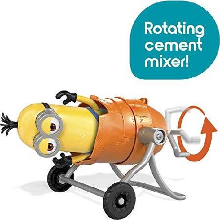 Minions: The Rise of Gru Movie Moments Mixed Up Minions: Approx 4-in Action Figure Interactive Toy with Articulation ＆ Movie Scene Construction Acces_3