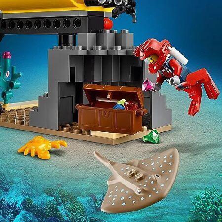 レゴ(LEGO) シティ 海の探検隊 海底探査基地 60265 おもちゃ ブロック プレゼント ボート 男の子 女の子 6歳以上_5
