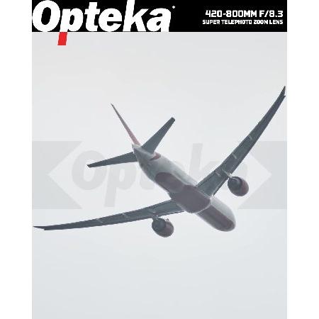 Opteka 420-800mm (2X- 840-1600mm) f/8.3 HD 望遠ズームレンズ