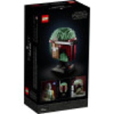 レゴ LEGO Star Wars Boba Fett Helmet 75277 Building Kit， Cool， Collectible Star Wars Character Building Set (625 Pieces)， Multicolor_4