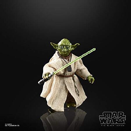 Star Wars The Black Series Yoda 6-inch Scale The Empire Strikes Back 40TH Anniversary Collectible Figure， Kids Ages 4 and Up_3