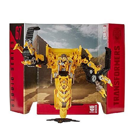 Transformers Toys Studio Series 67 Voyager Class Revenge of The Fallen Constructicon Skipjack Action Figure - Ages 8 and Up， 6.5-inch
