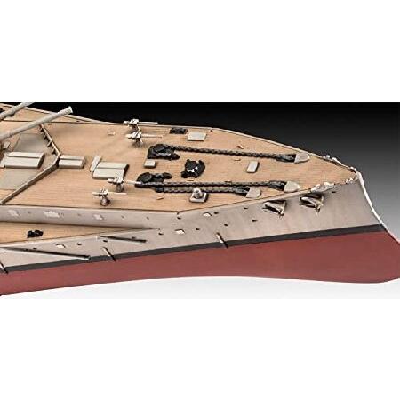 ドイツレベル 1/350 イギリス海軍 HMS ドレッドノート プラモデル 05171_3
