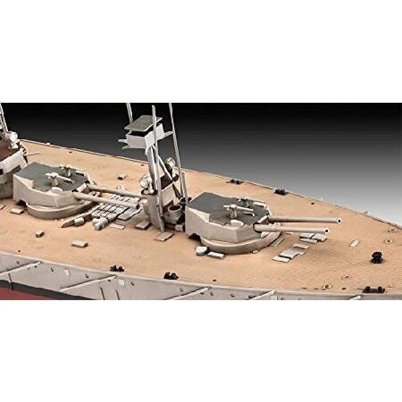 ドイツレベル 1/350 イギリス海軍 HMS ドレッドノート プラモデル 05171_5
